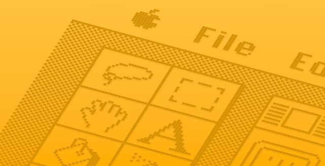 Yellow Pixels - Front design